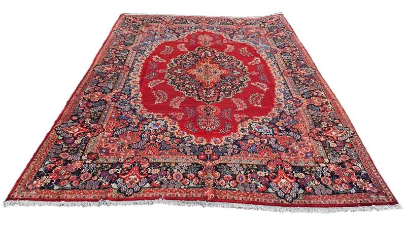 Vintage Persian Moud Carpet 385cm x 286cm Hand Knotted
