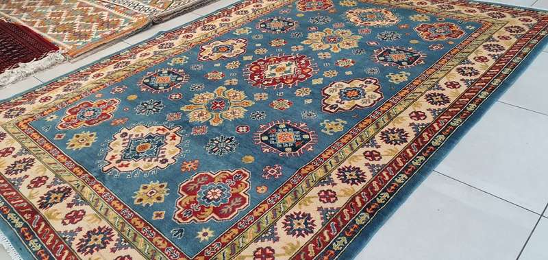 Afghan Kazak Carpet 295cm x 200cm Hand Knotted