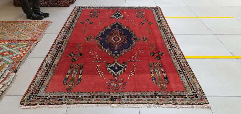 Very Fine Persian senneh Carpet 243cm x 163cm Hand Knotted