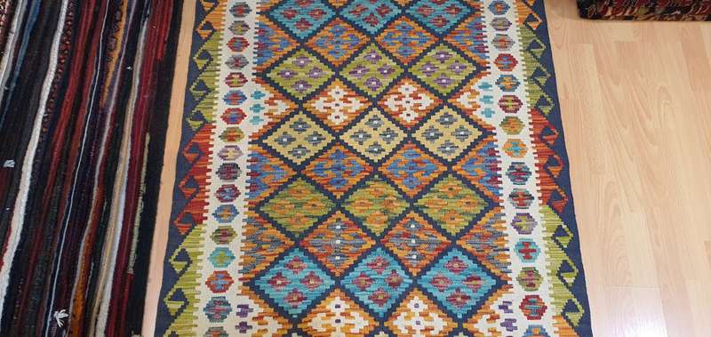 Afghan Chobi Kilim 154cm x 100cm Hand Made
