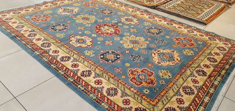 Afghan Kazak Carpet 295cm x 200cm Hand Knotted