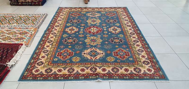 Afghan Kazak Carpet 295cm x 200cm Hand Knotted