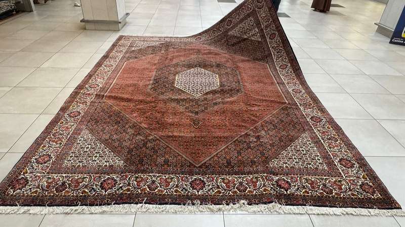 High Quality Persian Bidjar Carpet 395cm x 300cm Hand knotted