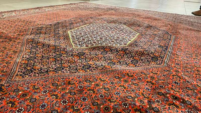 High Quality Persian Bidjar Carpet 395cm x 300cm Hand knotted