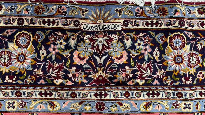 Very Fine Persian Kashan Carpet 335cm x 222cm Hand knotted
