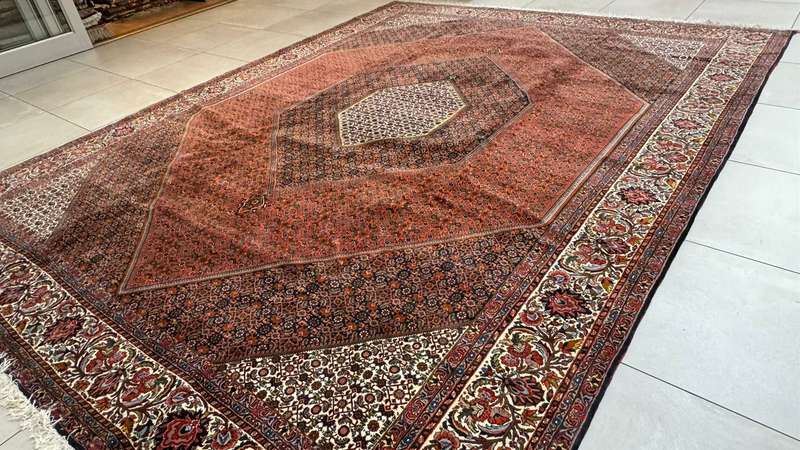 High Quality Persian Bidjar Carpet 395cm x 300cm Hand knotted