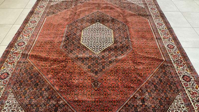 High Quality Persian Bidjar Carpet 395cm x 300cm Hand knotted
