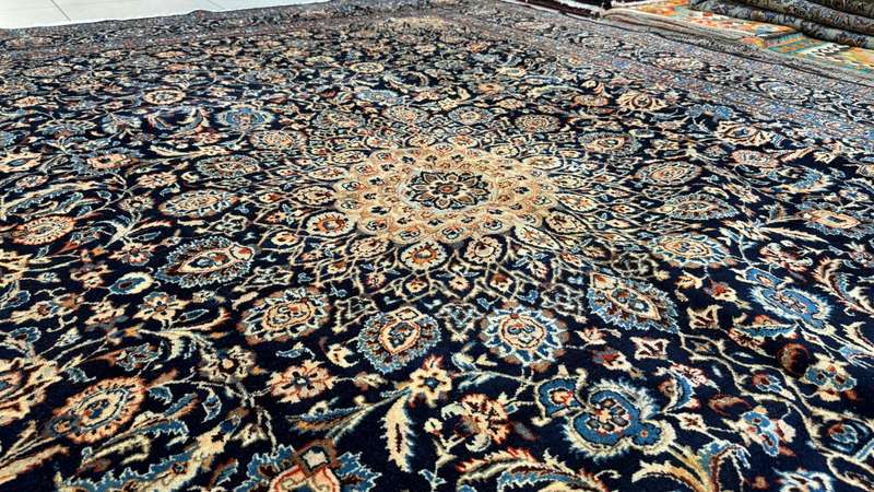 Persian Kashmar Carpet 382cm x 294cm Hand Knotted