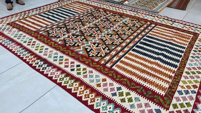 Afghan Chobi Kilim 347cm x 248cm Hand Made