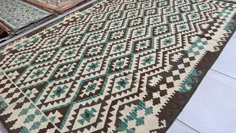 Afghan Chobi Kilim 290cm x 206cm Hand Made