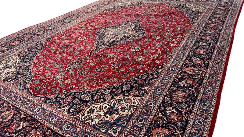 Very Fine Persian Kashan Carpet 480cm x 338cm Hand knotted
