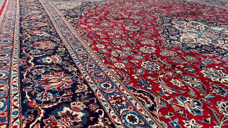 Very Fine Persian Kashan Carpet 480cm x 338cm Hand knotted