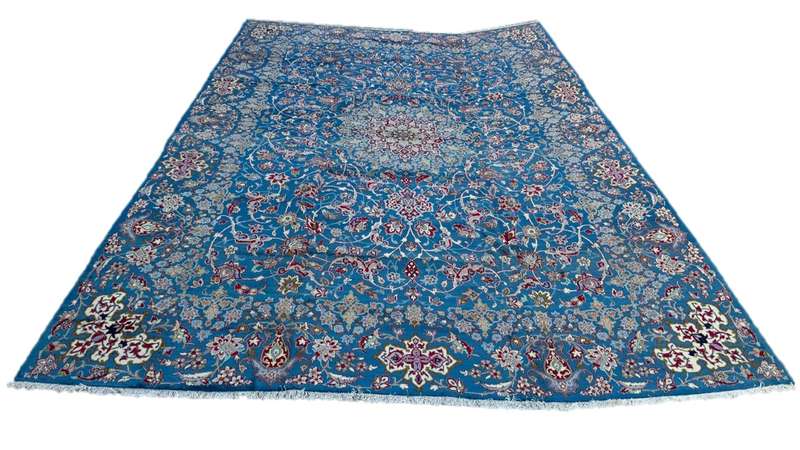Vintage Persian Kashan Carpet 495cm x 350cm Hand Knotted