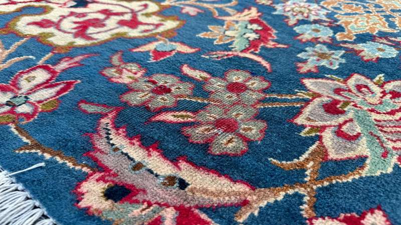 Vintage Persian Kashan Carpet 495cm x 350cm Hand Knotted