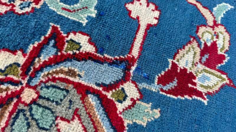 Vintage Persian Kashan Carpet 495cm x 350cm Hand Knotted