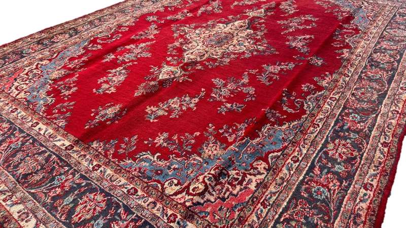 Persian Arak Carpet 406cm x 310cm Hand Knotted