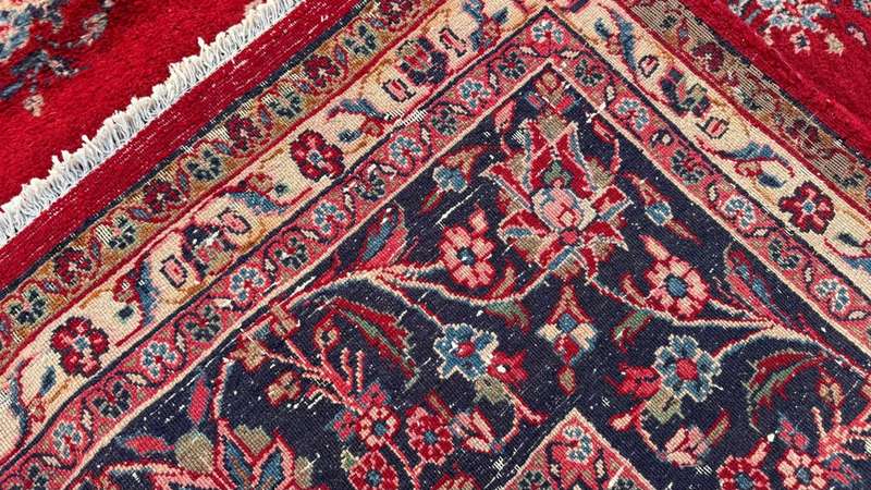 Persian Arak Carpet 406cm x 310cm Hand Knotted