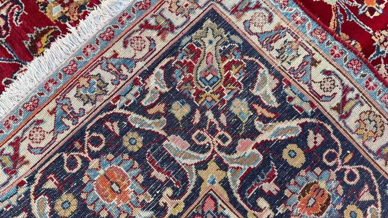 Persian Mashhad Carpet 396cm x 290cm Hand Knotted