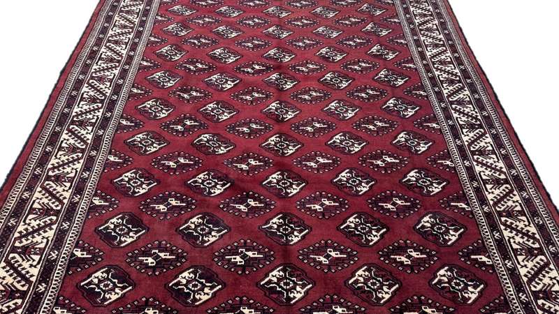 Persian Turkaman Carpet 380cm x 290cm Hand Knotted