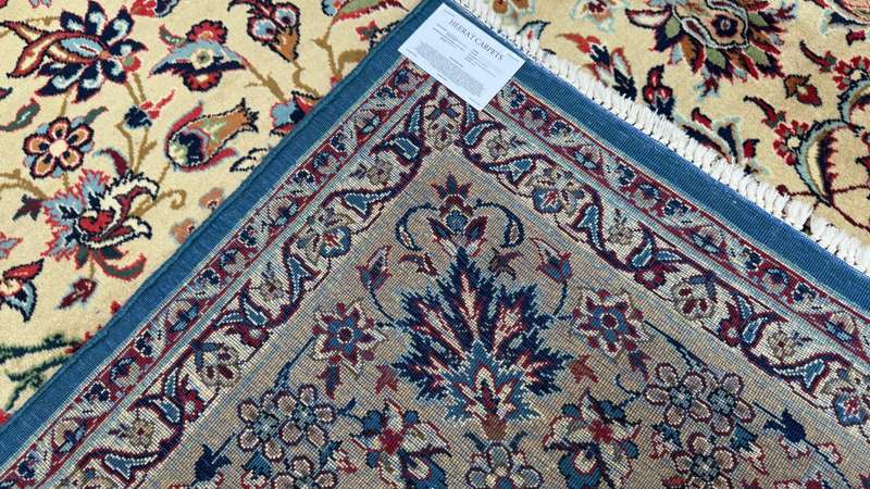 Very Fine Persian Yazd Carpet 348cm x 252cm Hand Knotted
