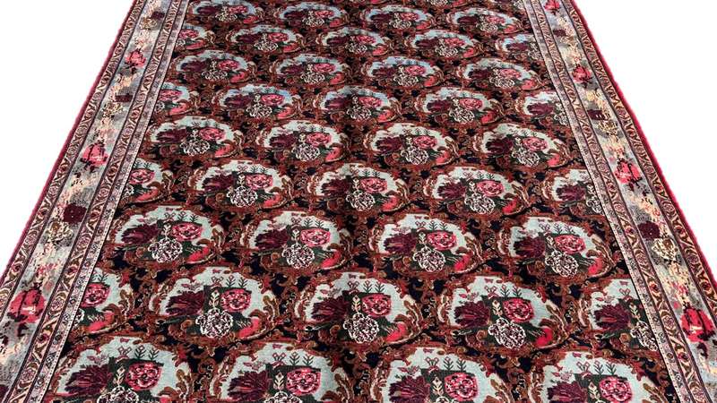 Persian senneh Carpet 340cm x 251cm Hand Knotted
