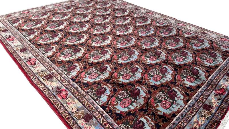 Persian senneh Carpet 340cm x 251cm Hand Knotted
