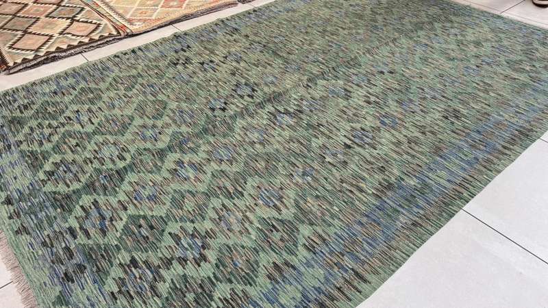 Afghan Chobi Kilim 300cm x 194cm Hand Made