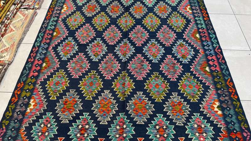 Afghan Chobi Kilim 298cm x 207cm Hand Made