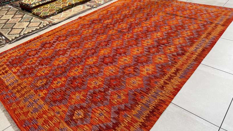 Afghan Chobi Kilim 308cm x 207cm Hand Made