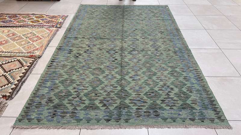 Afghan Chobi Kilim 300cm x 194cm Hand Made