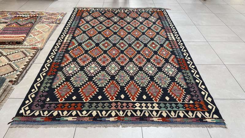 Afghan Chobi Kilim 295cm x 201cm Hand Made