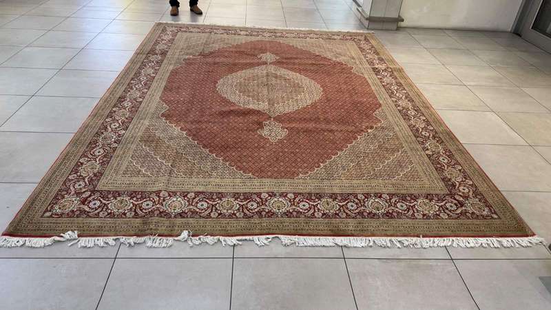 Very Fine Persian Tabriz Carpet 400cm x 300cm Hand Knotted