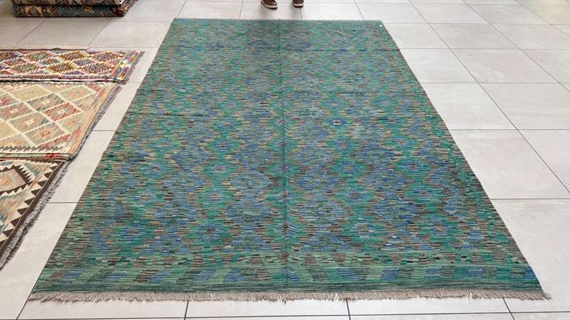 Afghan Chobi Kilim 297cm x 197cm Hand Made