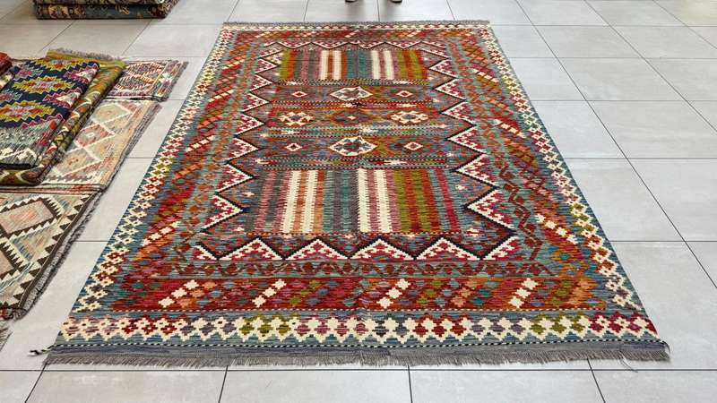 Afghan Chobi Kilim 298cm x 208cm Hand Made