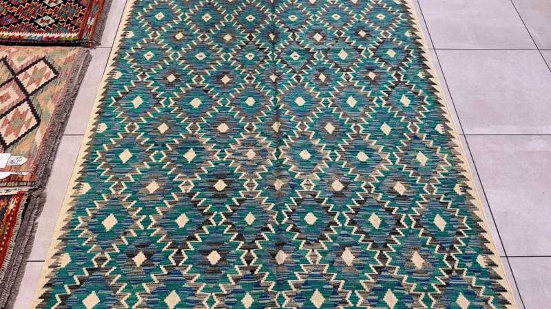 Afghan Chobi Kilim 250cm x 170cm Hand Made