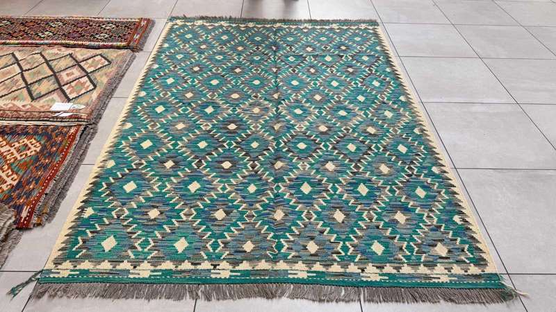 Afghan Chobi Kilim 250cm x 170cm Hand Made