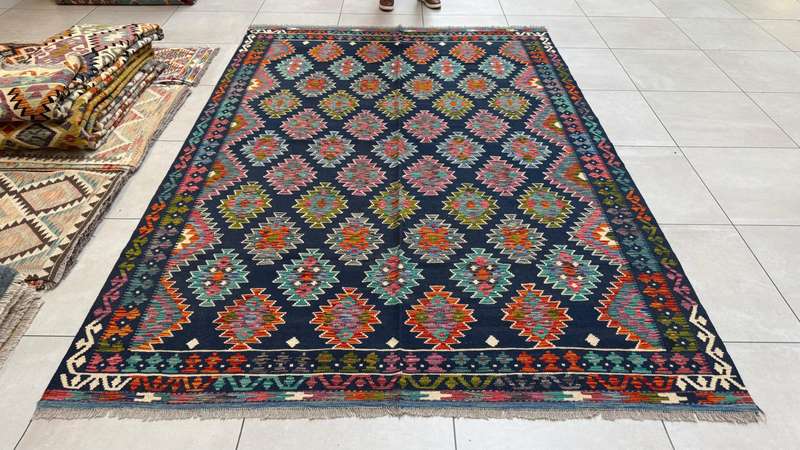 Afghan Chobi Kilim 298cm x 207cm Hand Made