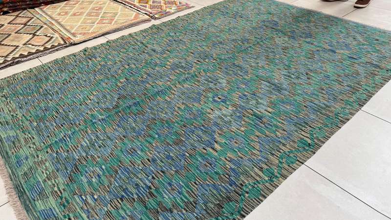 Afghan Chobi Kilim 297cm x 197cm Hand Made