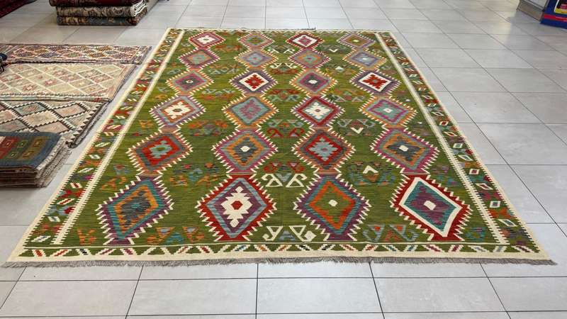 Afghan Chobi Kilim 390cm x 293cm Hand Made
