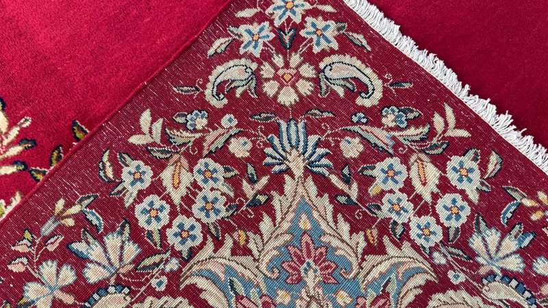Very Fine Persian Kerman Carpet 350cm x 260cm Hand Knotted