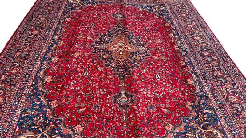 Persian Sabzevar Carpet 394cm x 304cm Hand Knotted