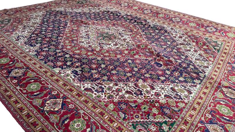 Persian Tabriz Carpet  390cm x 310cm Hand Knotted