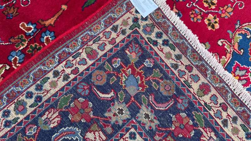 Vintage Persian Mashhad Carpet  388cm x 300cm Hand Knotted