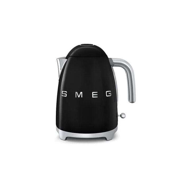 Smeg 1.7L Retro Kettle Black - KLF03BLSA
