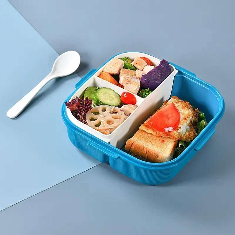 3 Compartment Lunchbox and bottle set