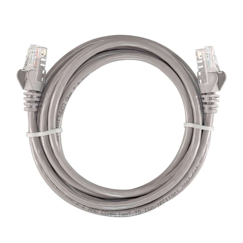 2m CAT5 UTP Flylead - Grey