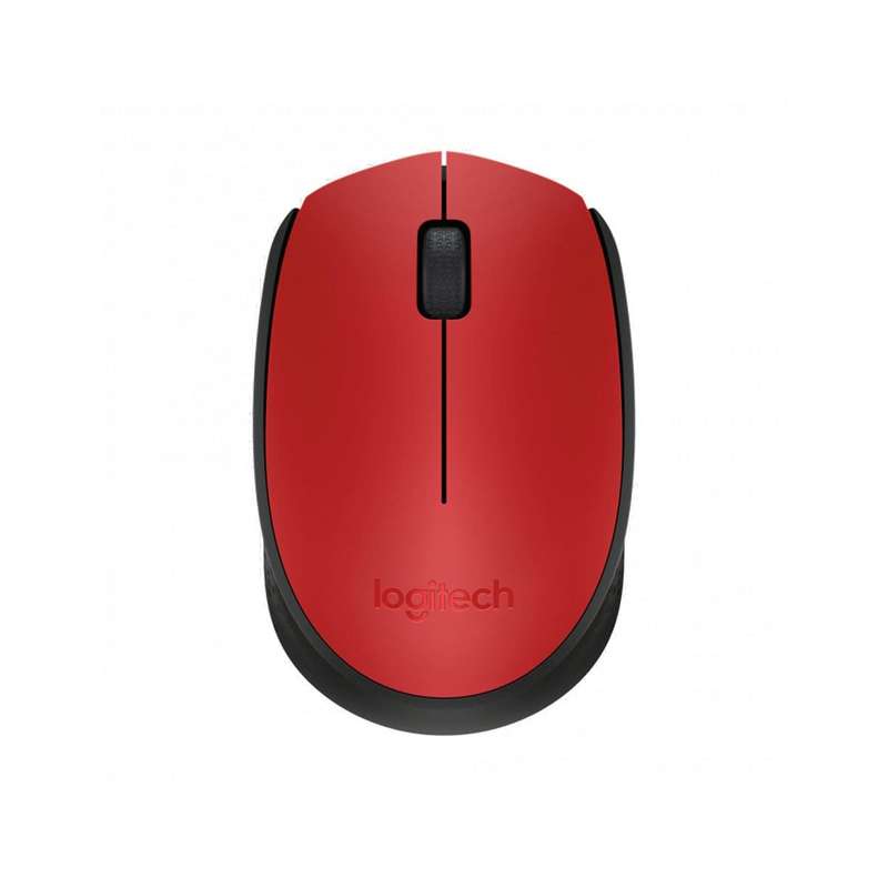 Wireless Logitech M171 Mouse Red