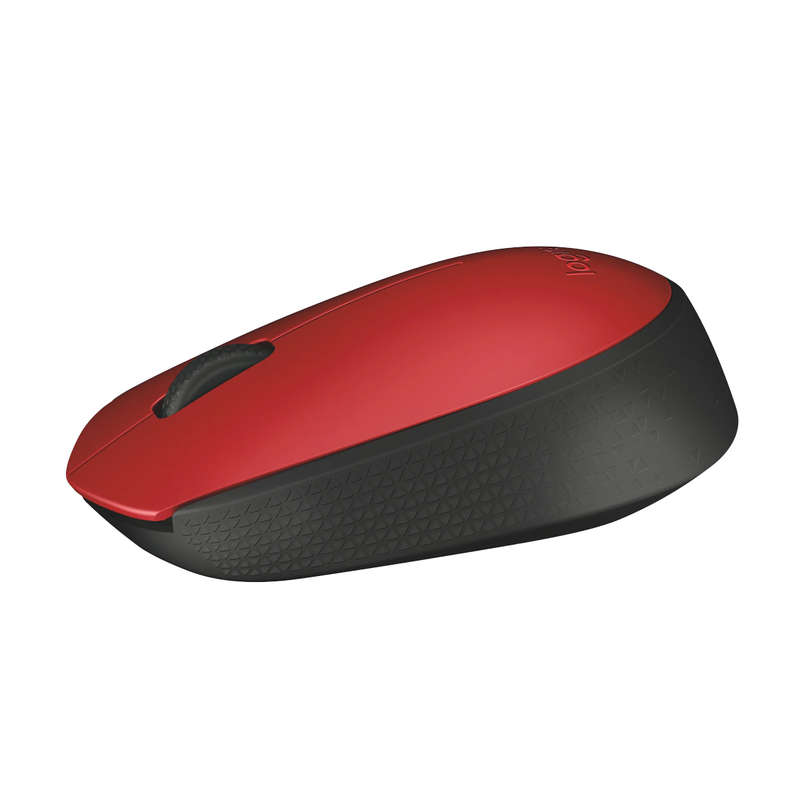 Wireless Logitech M171 Mouse Red