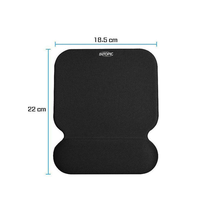 Intopic Bamboo Charcoal Antibacterial Wrist Pad Mouse Pad