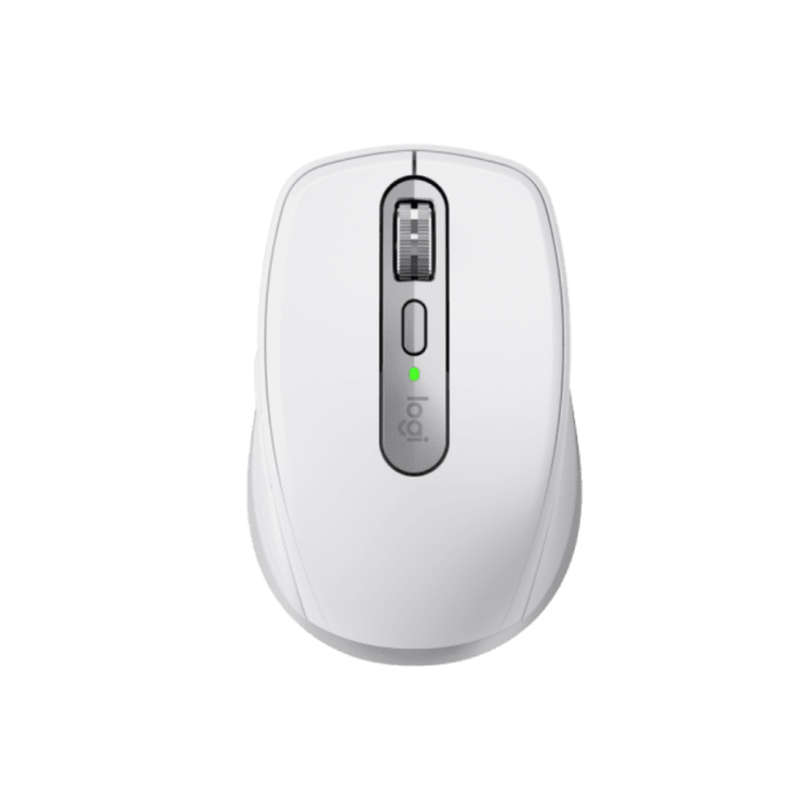 Logitech MX Anywhere 3S 8000 DPI Darkfield Optical Pale Bluetooth Wireless Mouse - Grey